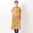 ワンズテラス(one'sterrace)の◆リゾート 半袖前開きワンピース1