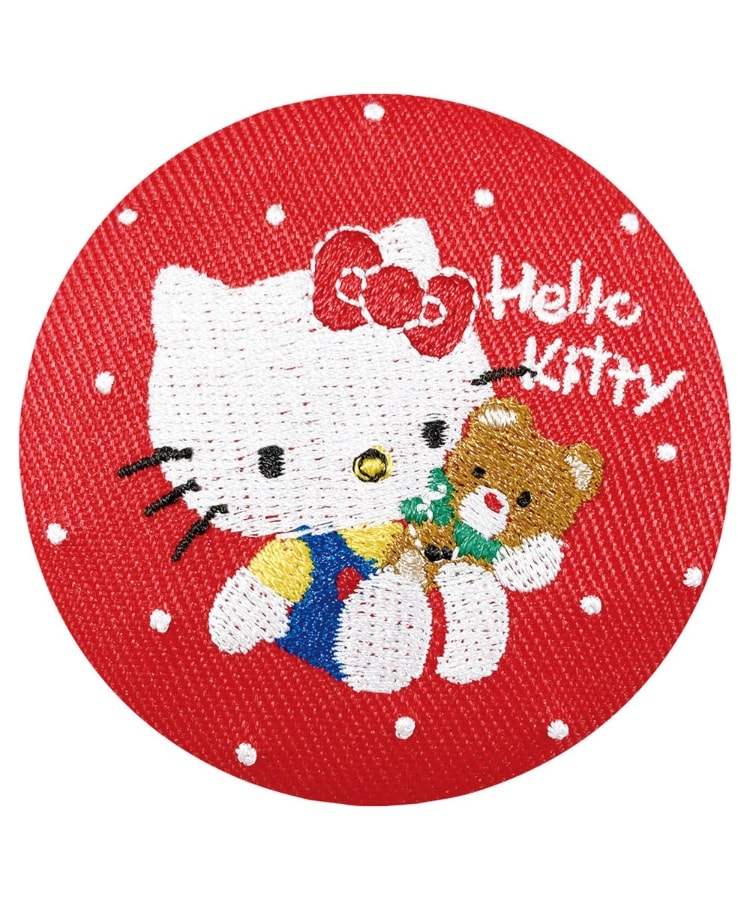 ◇ハローキティ ブラインド刺繍缶バッジ HELLO KITTY 50th ◇ハローキティ ブラインド刺繍缶バッジ HELLO KITTY 50th