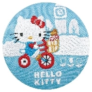 ◇ハローキティ ブラインド刺繍缶バッジ HELLO KITTY 50th