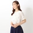 ワンズテラス(one'sterrace)の刺繍フレンチスリーブプルオーバー フローラバード アイボリー(904)