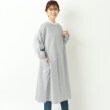 ワンズテラス(one'sterrace)の◆ストライプ ロングギャザーかっぽう着 ブルー(993)