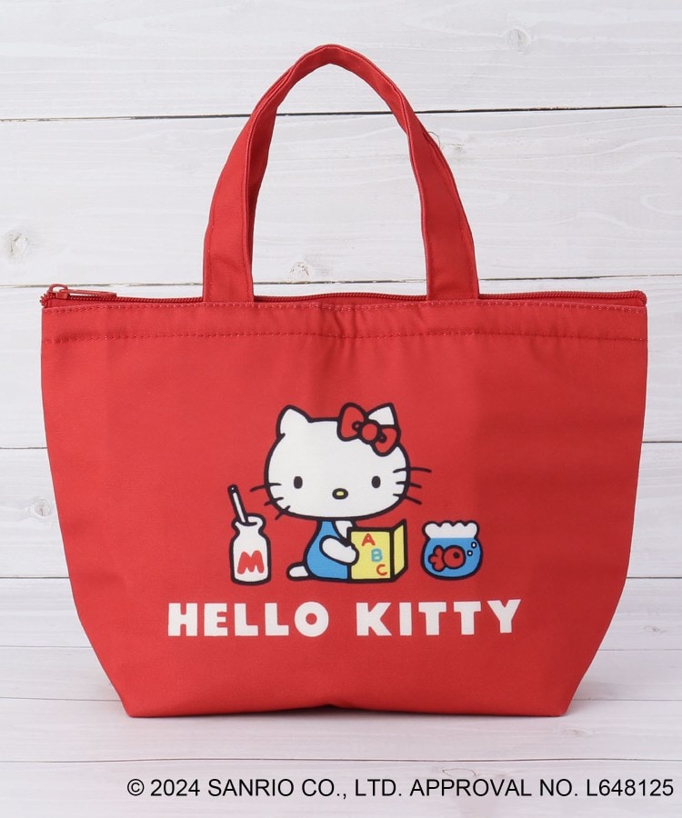 ワンズテラス(one'sterrace)のハローキティ 保冷保温ミニトート HELLO KITTY 50th レッド(962)