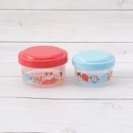 COCOちゃん 抗菌ラウンドコンテナ2個セット（ランチボックス