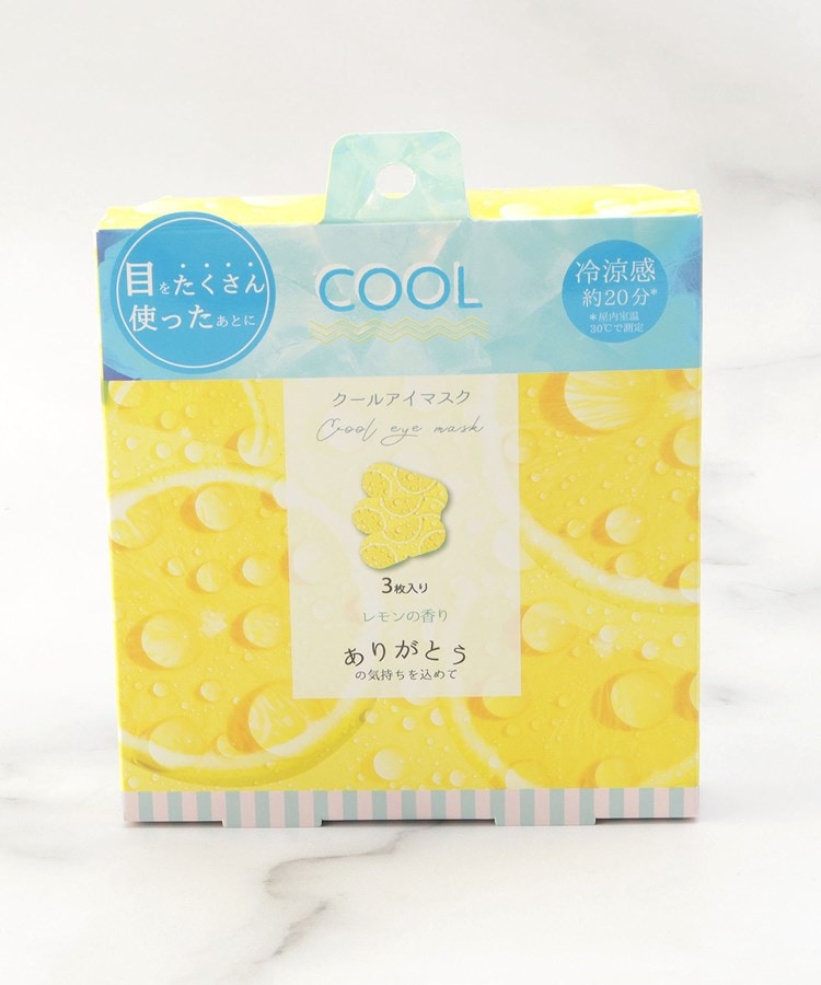 ワンズテラス(one'sterrace)の◆COOLアイマスク 3P イエロー(932)