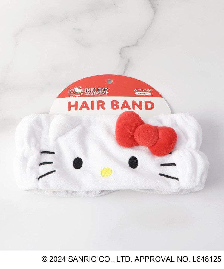 ワンズテラス(one'sterrace)の◆【先行販売】ハローキティ フェイスヘアバンド HELLO KITTY 50th5