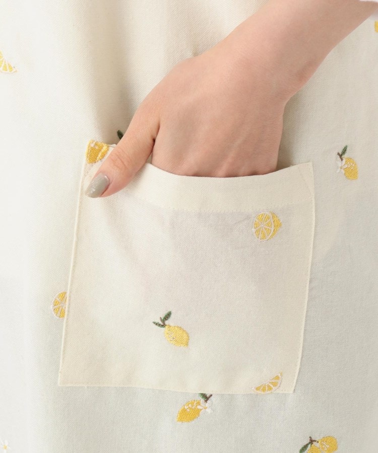 ワンズテラス(one'sterrace)の◆【ワンズテラスオリジナル】レモン 刺繍バッククロスエプロン6