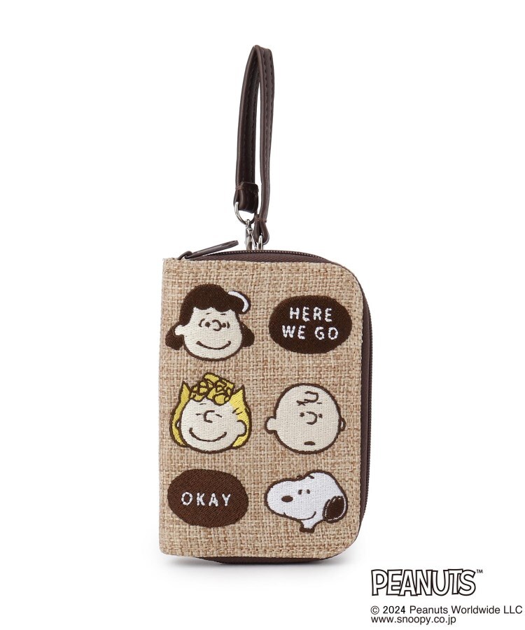 ワンズテラス(one'sterrace)の◆【数量限定】SNOOPY キーパスポーチ アイコン ブラウン(943)