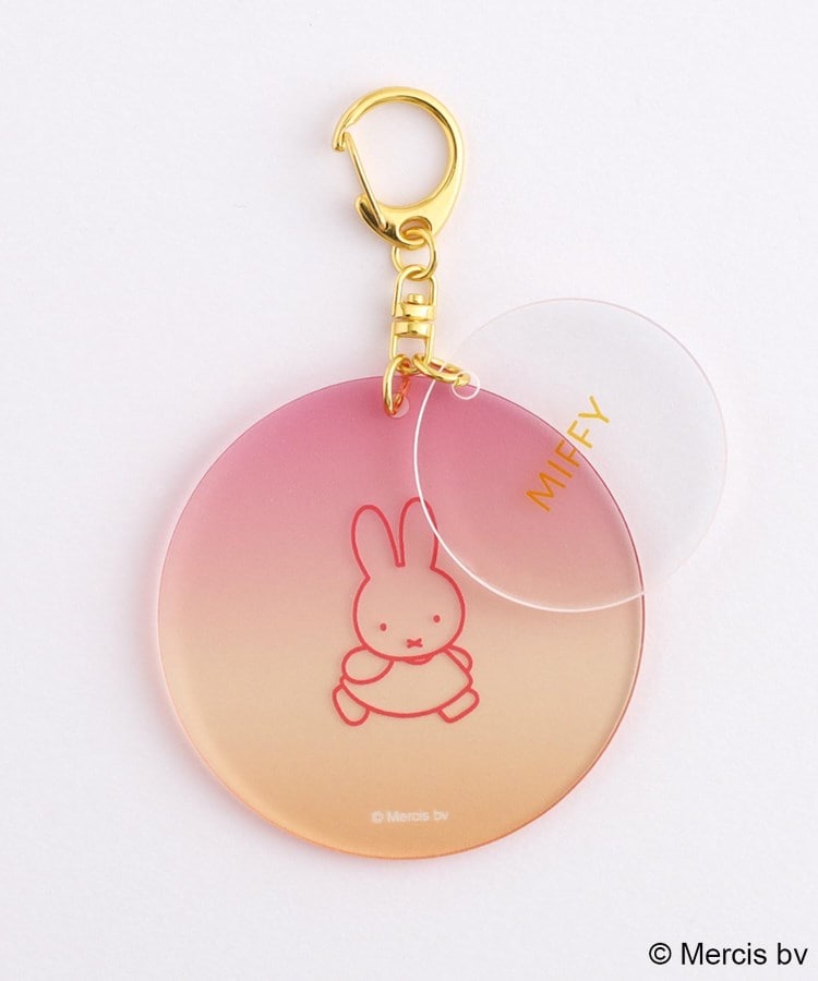 ワンズテラス(one'sterrace)の◆【先行販売】Dick Bruna miffy 2連キーホルダー オレンジ(967)