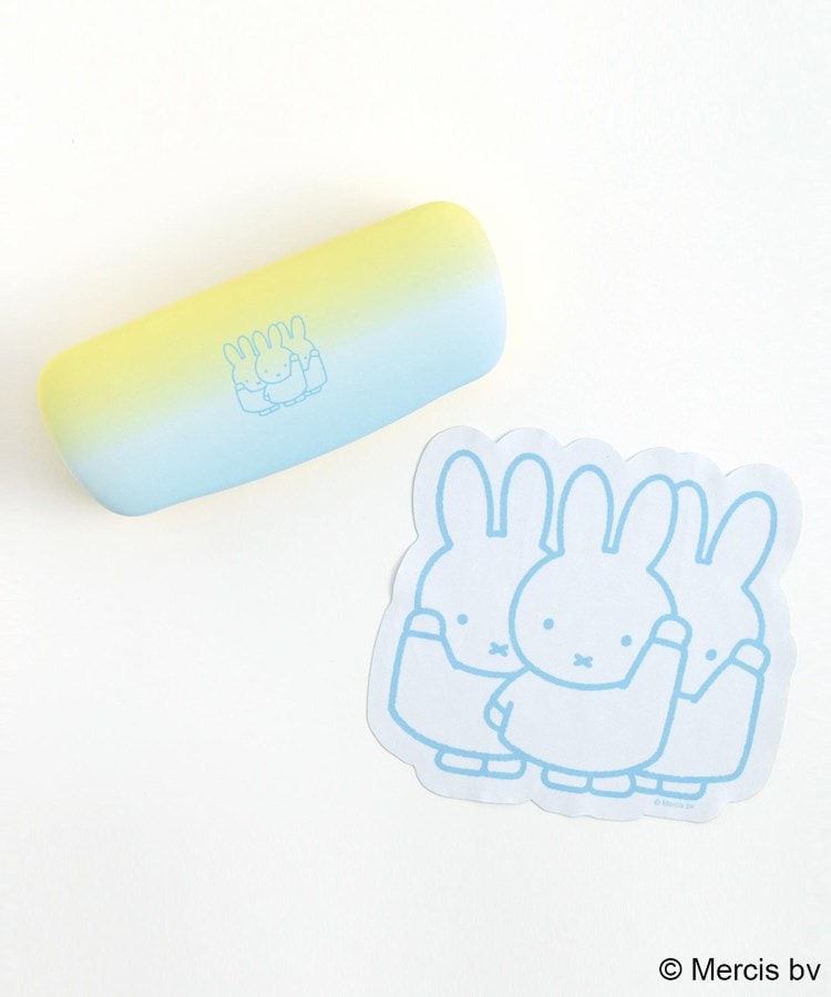 ワンズテラス(one'sterrace)の【先行販売】Dick Bruna miffy メガネケース&クロスセット イエロー(932)