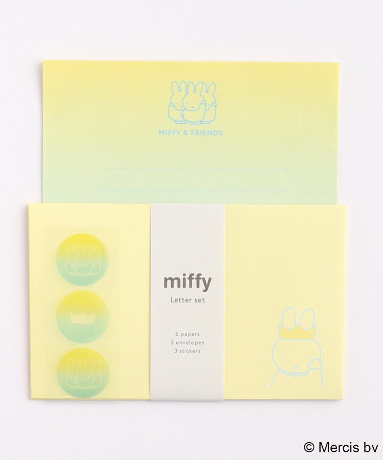 ワンズテラス(one'sterrace)の◆【先行販売】Dick Bruna miffy レターセット イエロー(932)