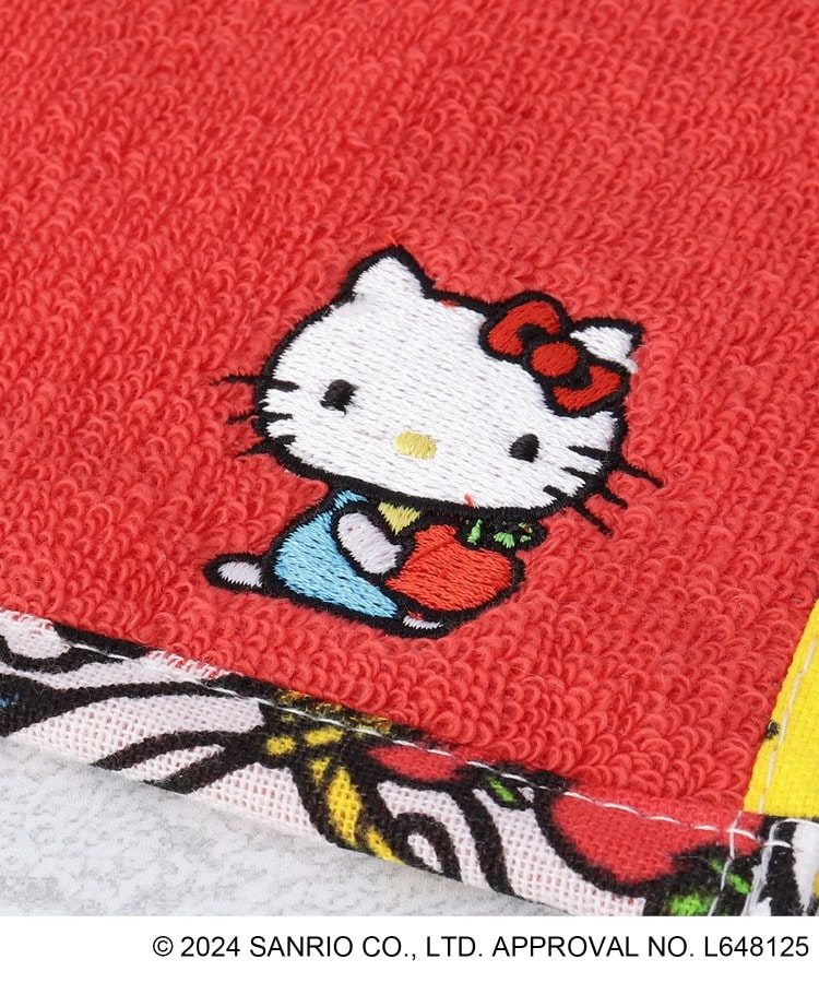 ワンズテラス(one'sterrace)の◆ハローキティ タオルハンカチ ワッペンキュート HELLO KITTY 50th3