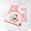 ワンズテラス(one'sterrace)の◆【先行販売】ハローキティ フェイスタオル セブンティーズチェック レッド(962)