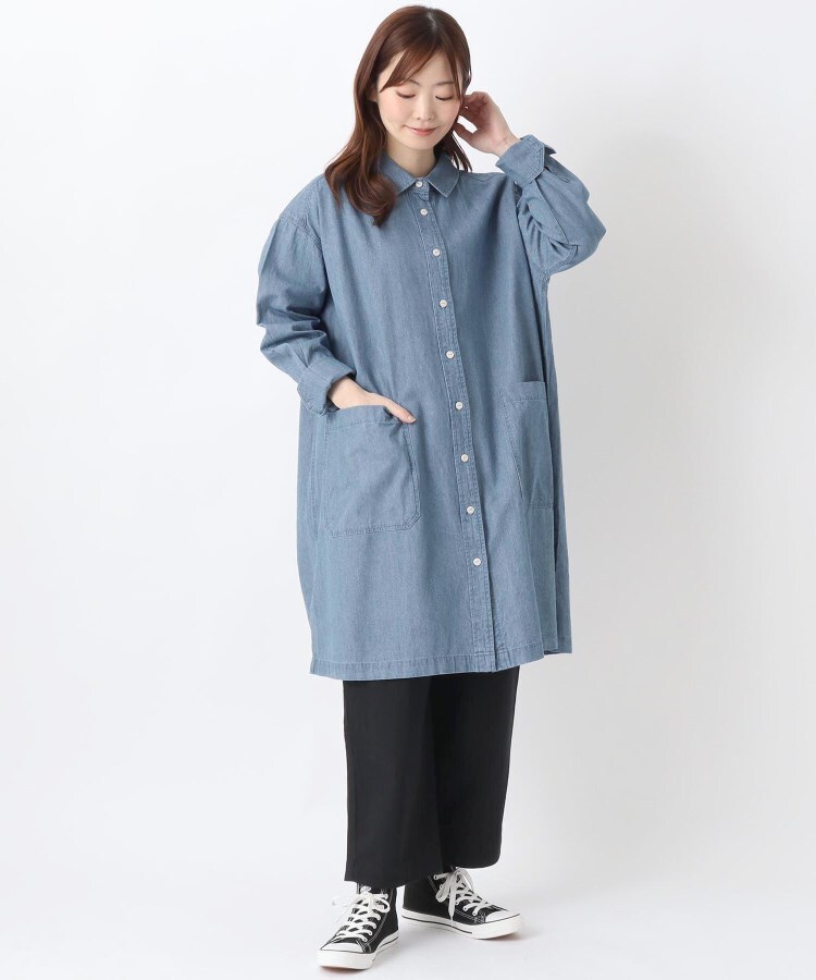 ワンズテラス(one'sterrace)の◆デニム前開きワンピース12