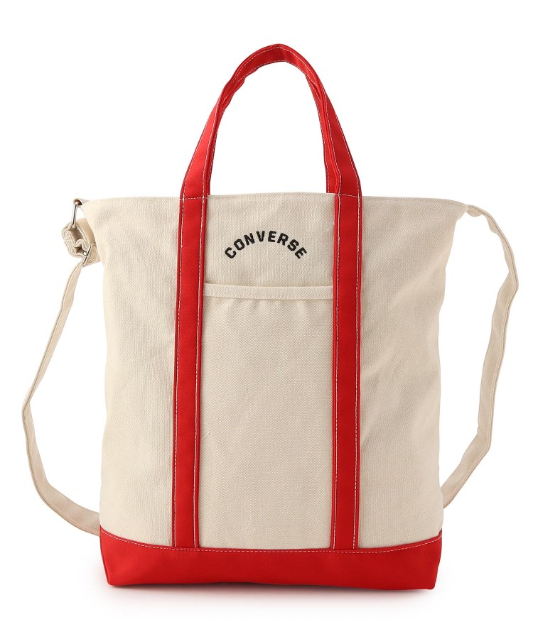 ワンズテラス(one'sterrace)の◆CONVERSE アーチトート M レッド(962)