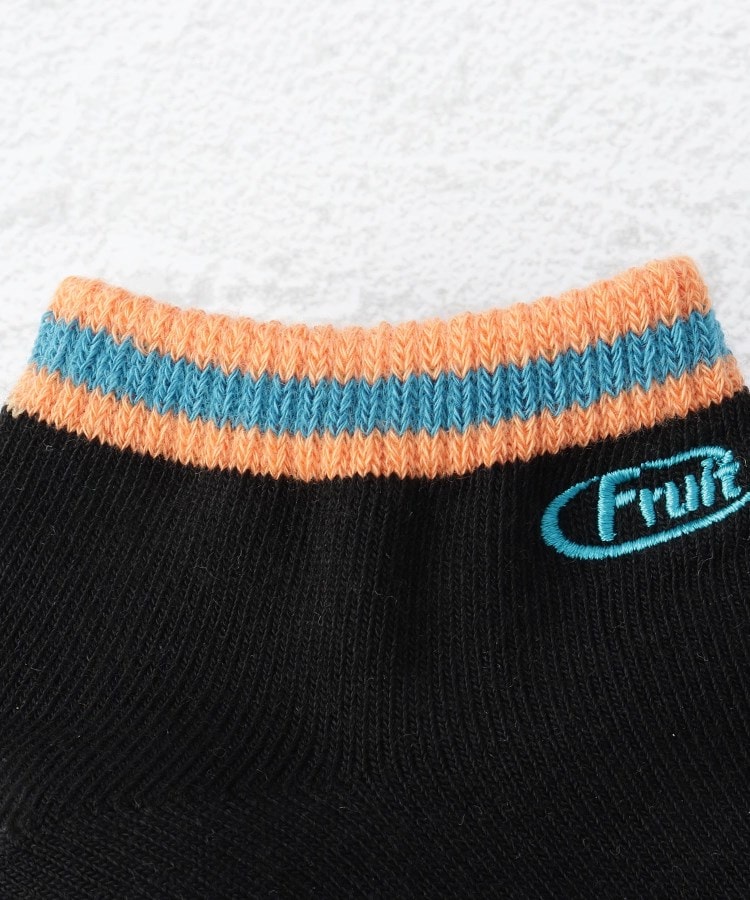 ワンズテラス(one'sterrace)の◆FRUIT OF THE LOOM ロゴ刺繍 アンクルソックス4