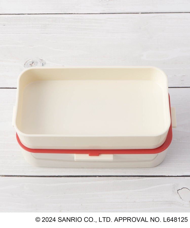 ◇【先行販売】ハローキティ 抗菌ふわっと弁当箱 2段(ランチ ◇【先行販売】ハローキティ 抗菌ふわっと弁当箱 2段(ランチ