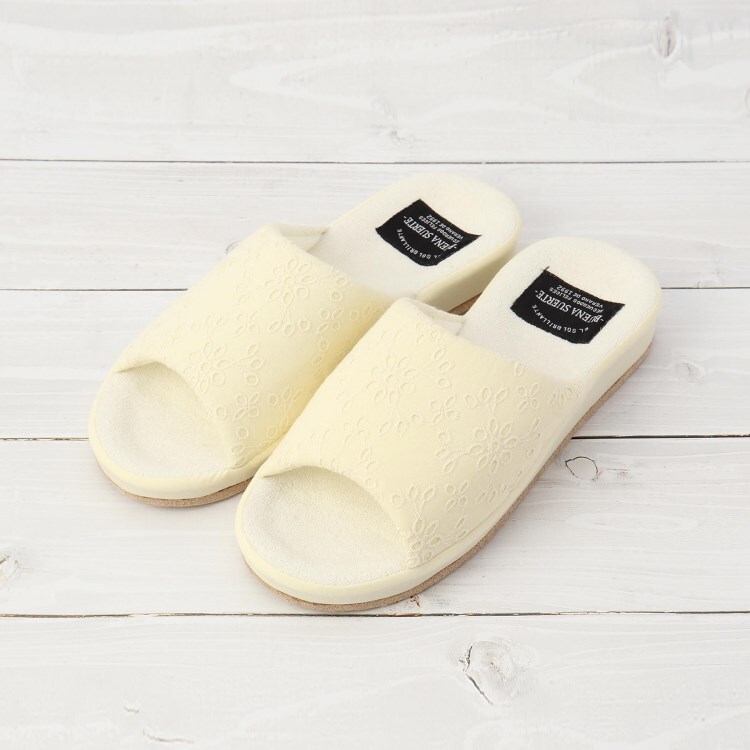 ワンズテラス(one'sterrace)の◆レース 前開きスリッパ スリッパ