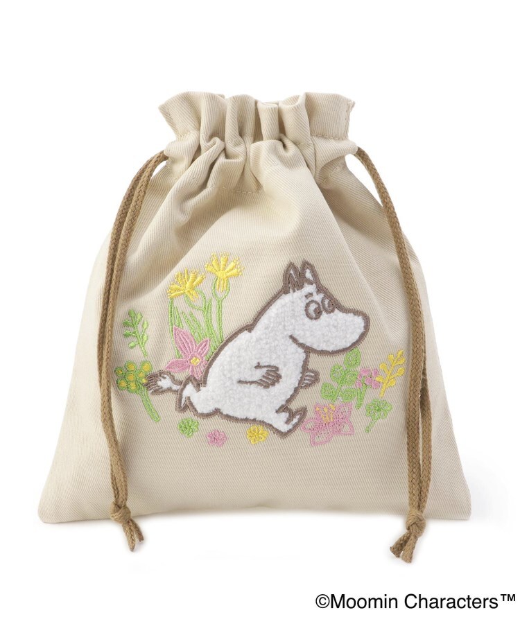 ワンズテラス(one'sterrace)の◆MOOMIN サガラ刺繍巾着 24SS1