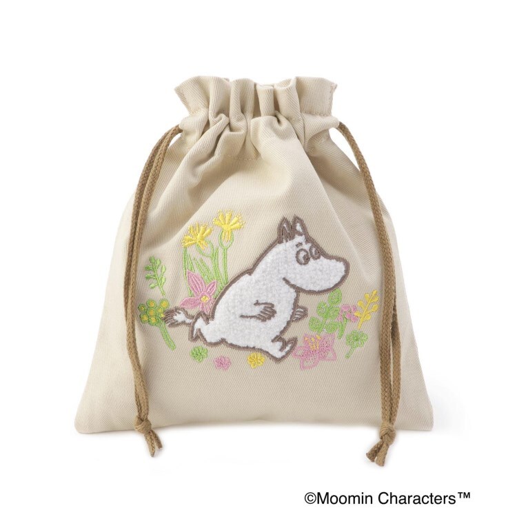 ワンズテラス(one'sterrace)の◆MOOMIN サガラ刺繍巾着 24SS ムーミン