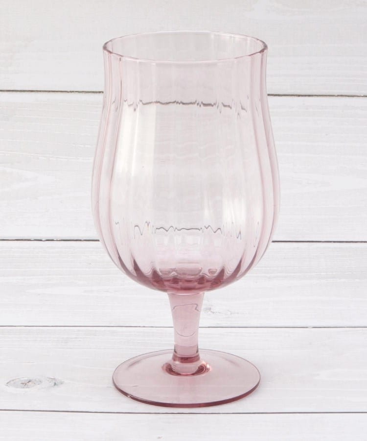 ワンズテラス(one'sterrace)の◆チューリップ ゴブレット 350ml ピンク(972)