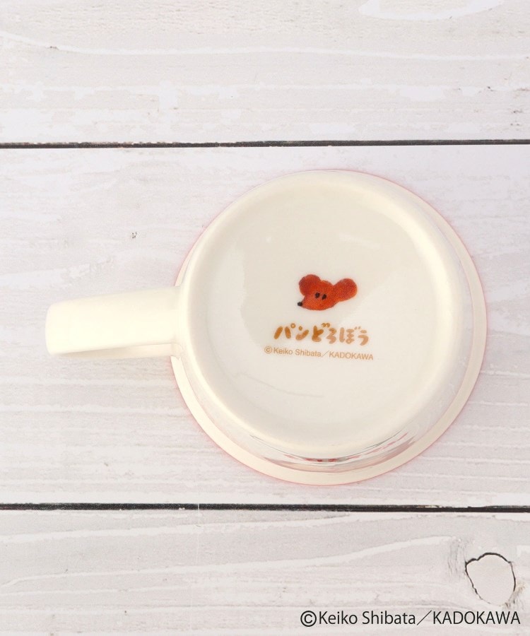 ワンズテラス(one'sterrace)の◆パンどろぼう マグカップ カラーライン 200ml4