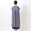 ワンズテラス(one'sterrace)の◆綿麻レーヨン織柄チェックワンピース3