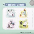 ワンズテラス(one'sterrace)の◆MOOMIN フレークシール New Life Collections2
