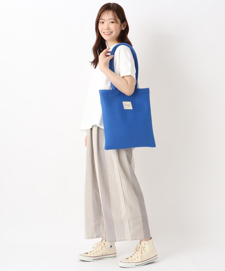 ワンズテラス(one'sterrace)の【リンネル掲載7月号】SE メッシュスクエアトート19