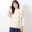 ワンズテラス(one'sterrace)のドット刺繍 前開きブラウス12