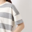 ワンズテラス(one'sterrace)のボーダー柄 布帛コンビプルオーバー5