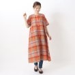 ワンズテラス(one'sterrace)のチェック柄 前開きワンピース10