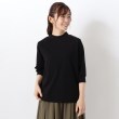 ワンズテラス(one'sterrace)の◆接触冷感 7分袖プルオーバー ブラック(919)