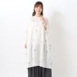 ワンズテラス(one'sterrace)の刺繍入りワンピース オフホワイト(903)