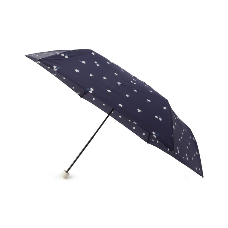 ワンズテラス(one'sterrace)の【晴雨兼用/UV】プチフルールスレンダー 折傘 折りたたみ傘
