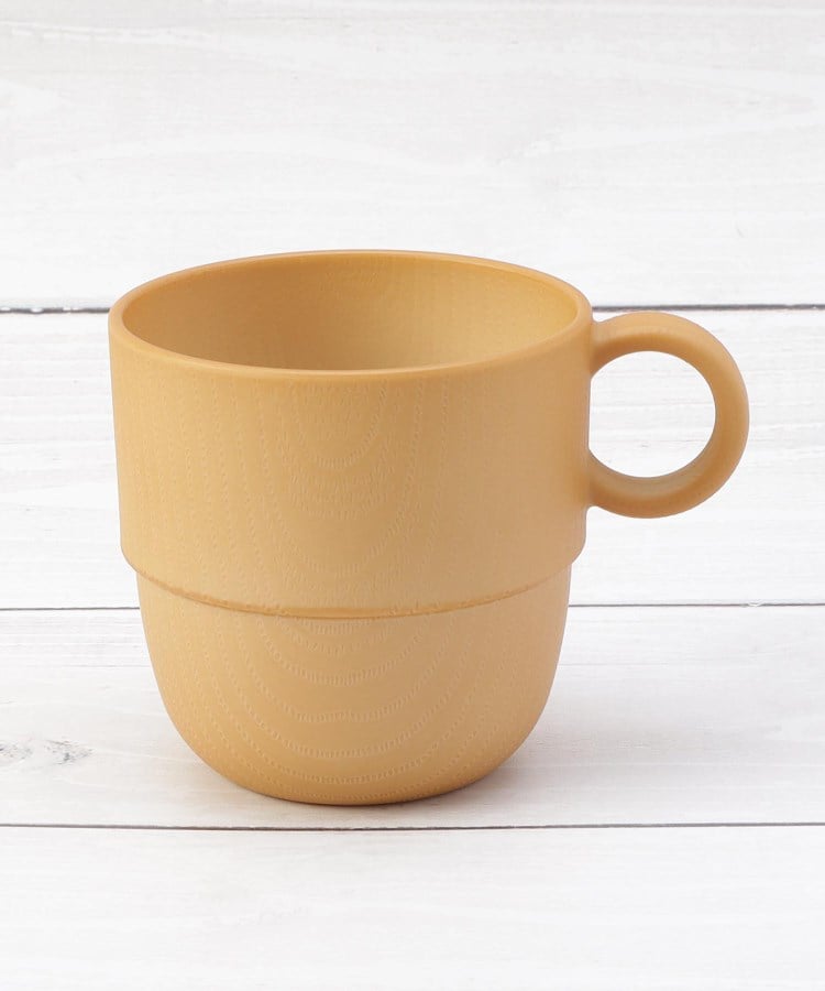 ワンズテラス(one'sterrace)の◆Nhhome 木目調スタッキングカップ S 240ml ベージュ(952)