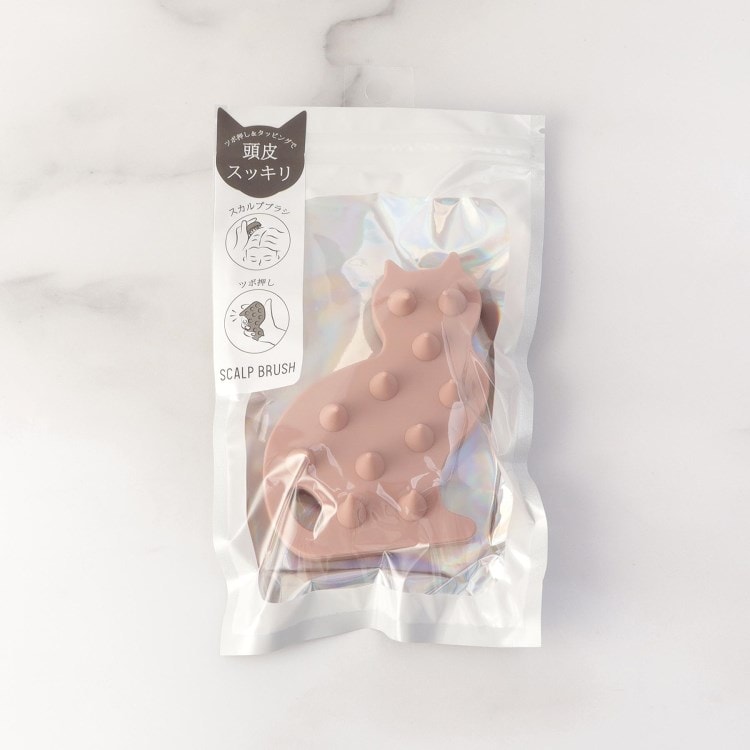 koora スカルプブラシ Cat(マッサージグッズ) | one'sterrace koora スカルプブラシ Cat(マッサージグッズ) | one'sterrace