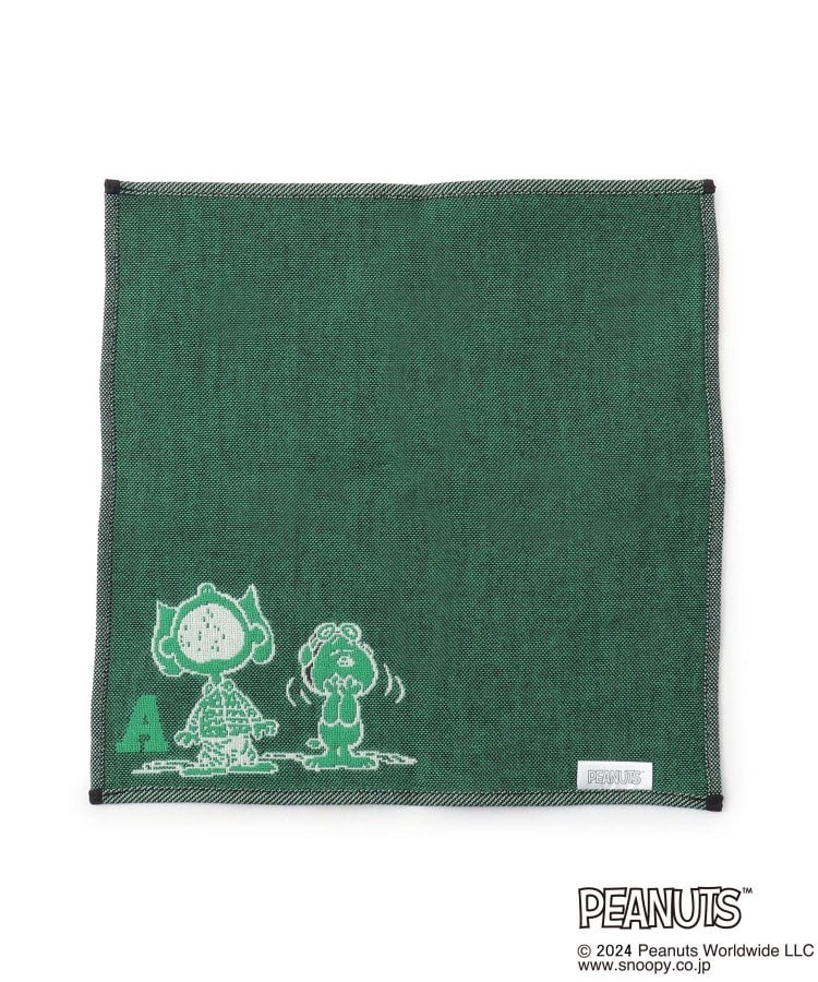 ワンズテラス(one'sterrace)の◆SNOOPY 三重ガーゼイニシャルハンカチ A3