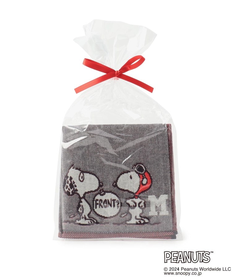 ワンズテラス(one'sterrace)の◆SNOOPY 三重ガーゼイニシャルハンカチ M1