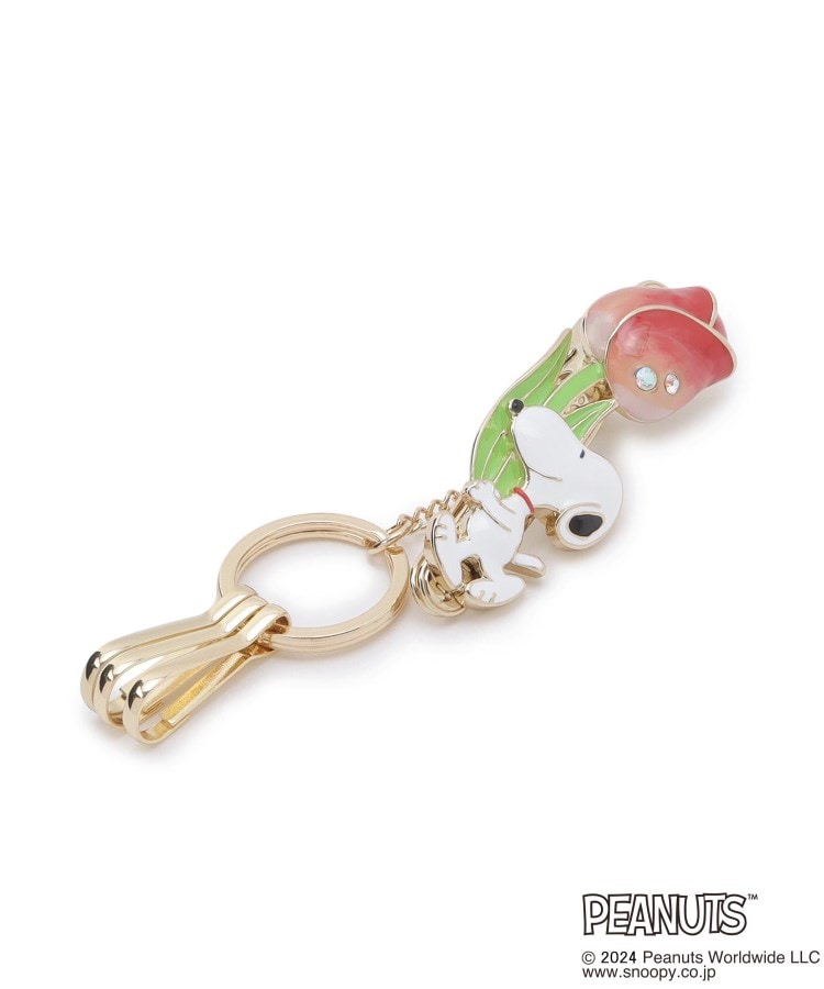 ワンズテラス(one'sterrace)のSNOOPY バッグキークリップ チューリップ1