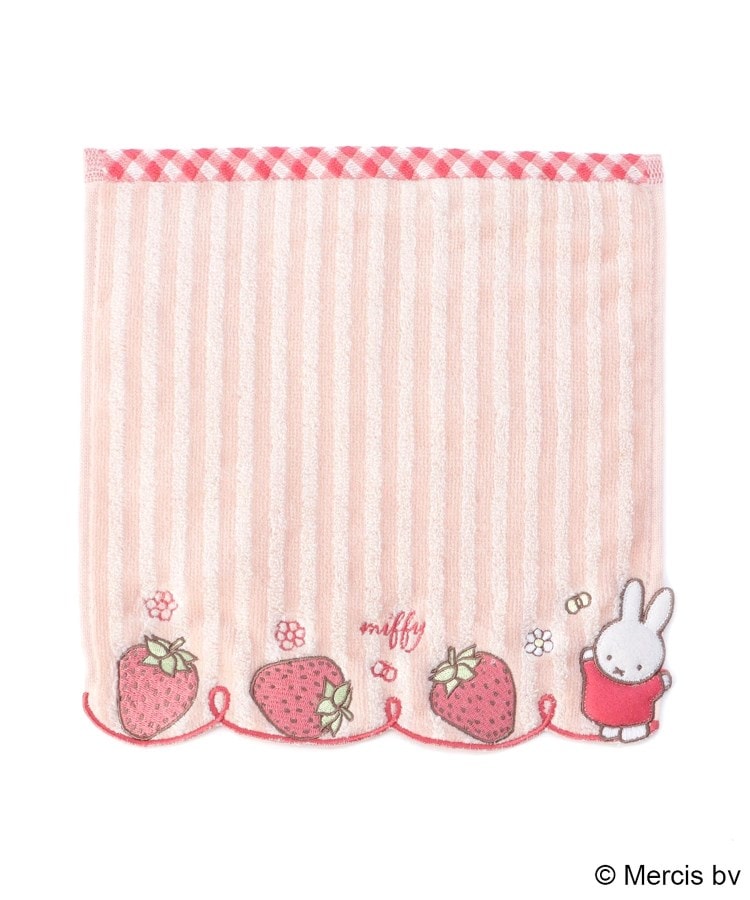 ワンズテラス(one'sterrace)の◆Dick Bruna miffy ミニタオル イチゴ ピンク(972)