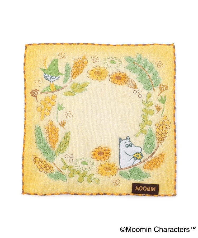 ワンズテラス(one'sterrace)の◆MOOMIN ミニタオル リース イエロー(932)