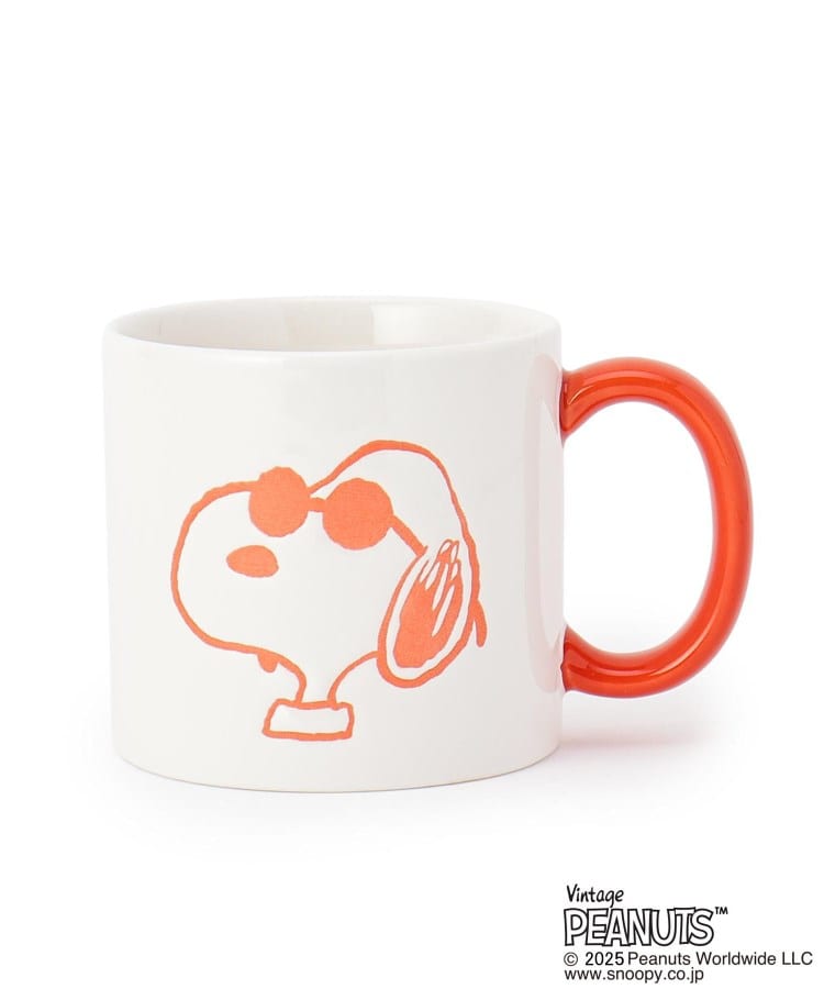 ワンズテラス(one'sterrace)の◆SNOOPY カラーマグ バイカラー 340ml アイボリー(904)