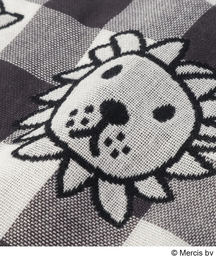 ワンズテラス(one'sterrace)の◆Dick Bruna miffy 三重ガーゼハンカチ モノクロ3