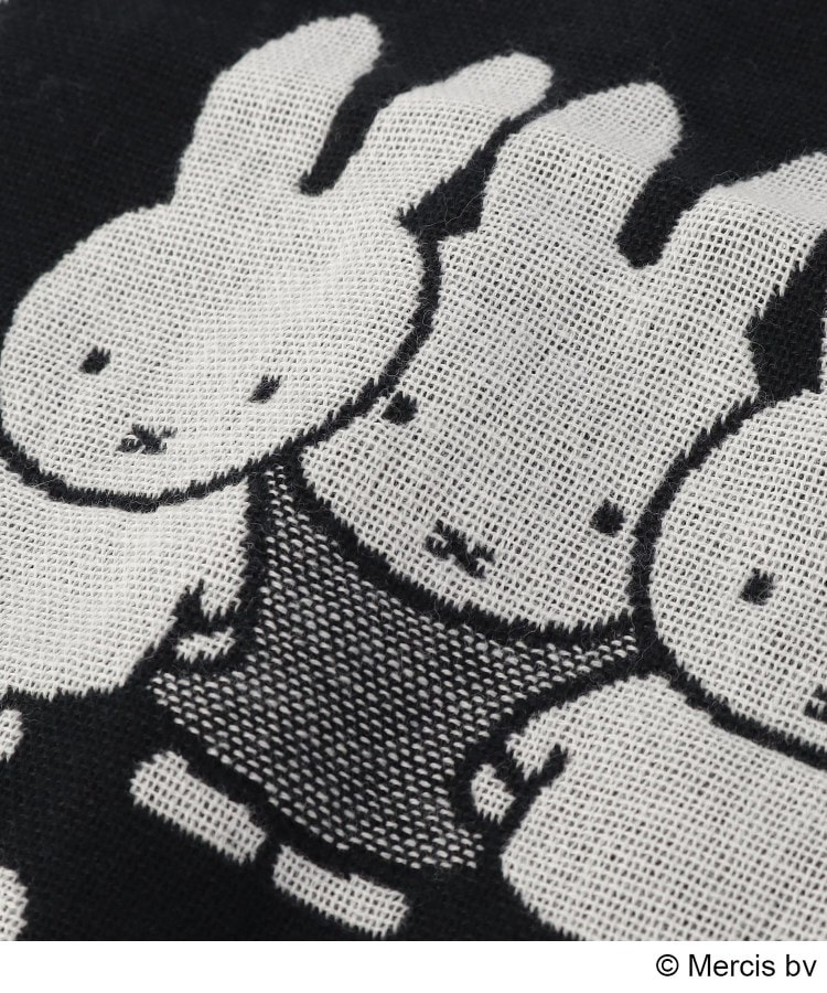 ワンズテラス(one'sterrace)の◆Dick Bruna miffy 三重ガーゼハンカチ モノクロ3