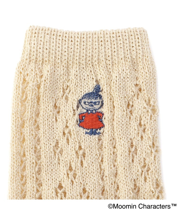 ワンズテラス(one'sterrace)の◆MOOMIN ロークルーソックス ルミー風ミイ刺繍3