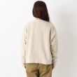 ワンズテラス(one'sterrace)の裏毛 カレッジ風 ロゴプリントカーディガン3