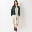 ワンズテラス(one'sterrace)の裏毛 カレッジ風 ロゴプリントカーディガン13