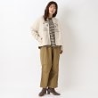 ワンズテラス(one'sterrace)のコットンンツイル10分丈テーパードパンツ16