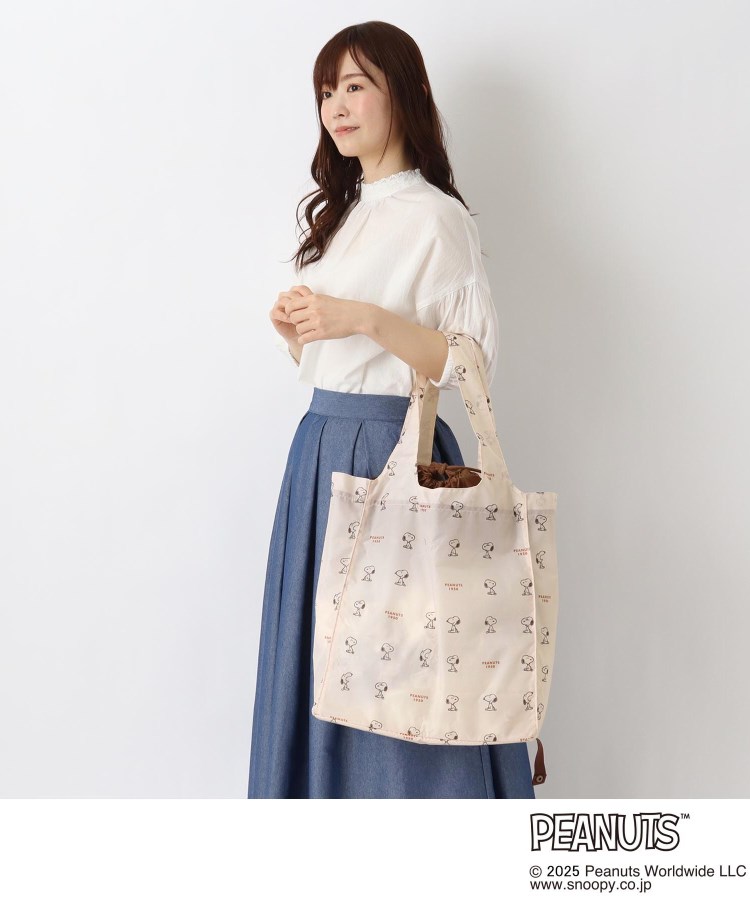 ワンズテラス(one'sterrace)のSNOOPY 底板エコバッグ ワイド10