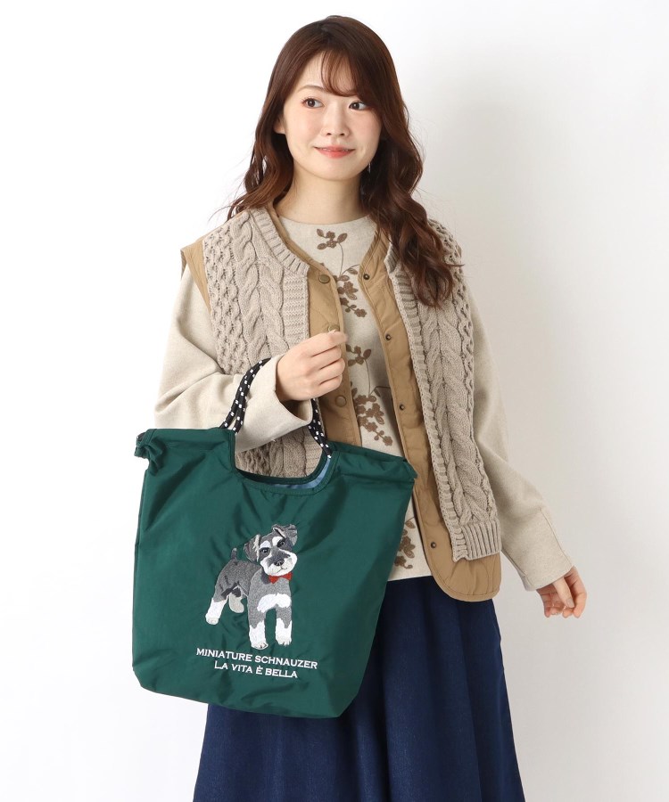 ワンズテラス(one'sterrace)のSE アニマル刺繍 コードトート17